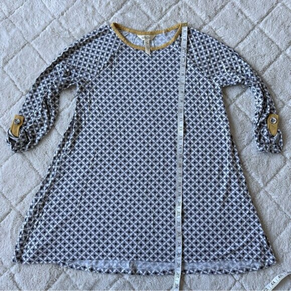 Matilda Jane | Gray & Maze Geometric Starstruck Tee | Size Small - Picture 11 of 11